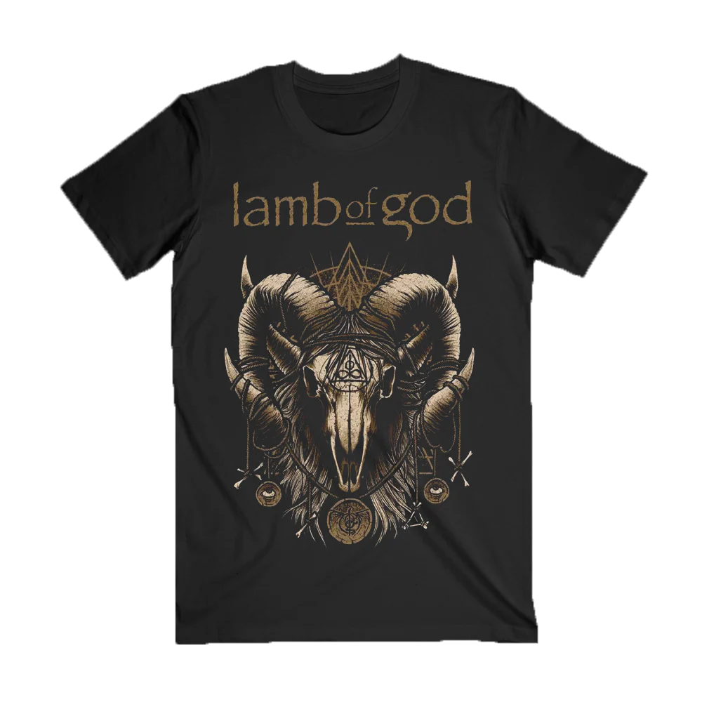 Ram Skull Black Tee